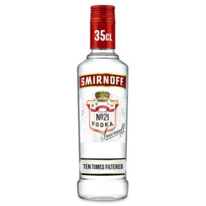 Smirnoff No. 21 Red Label Vodka 37.5%, 35 cl x 24| Bibendum Wine Online